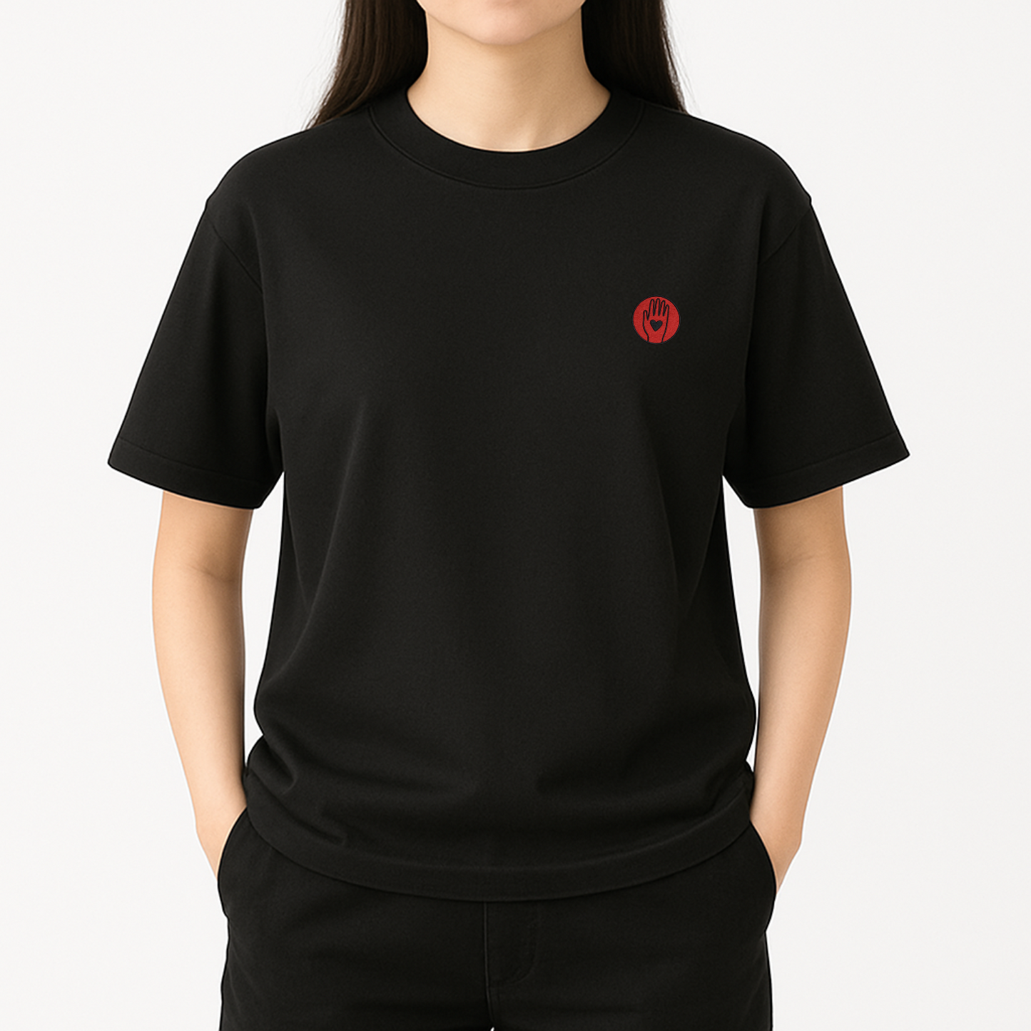 T-shirt oversize Brodé CeaseFire in Palestine - Prévente