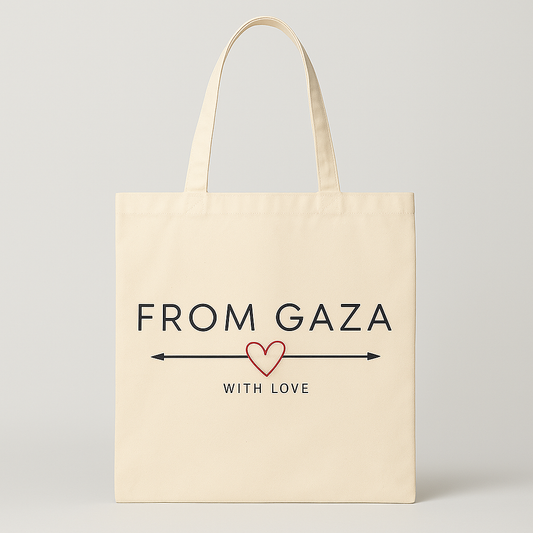 Tote Bag “From Gaza With Love”