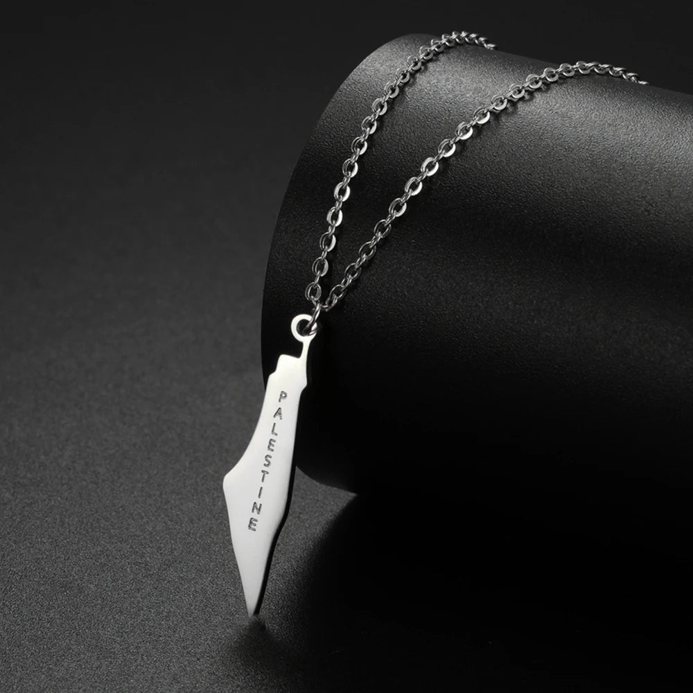 Collier pendentif Palestine