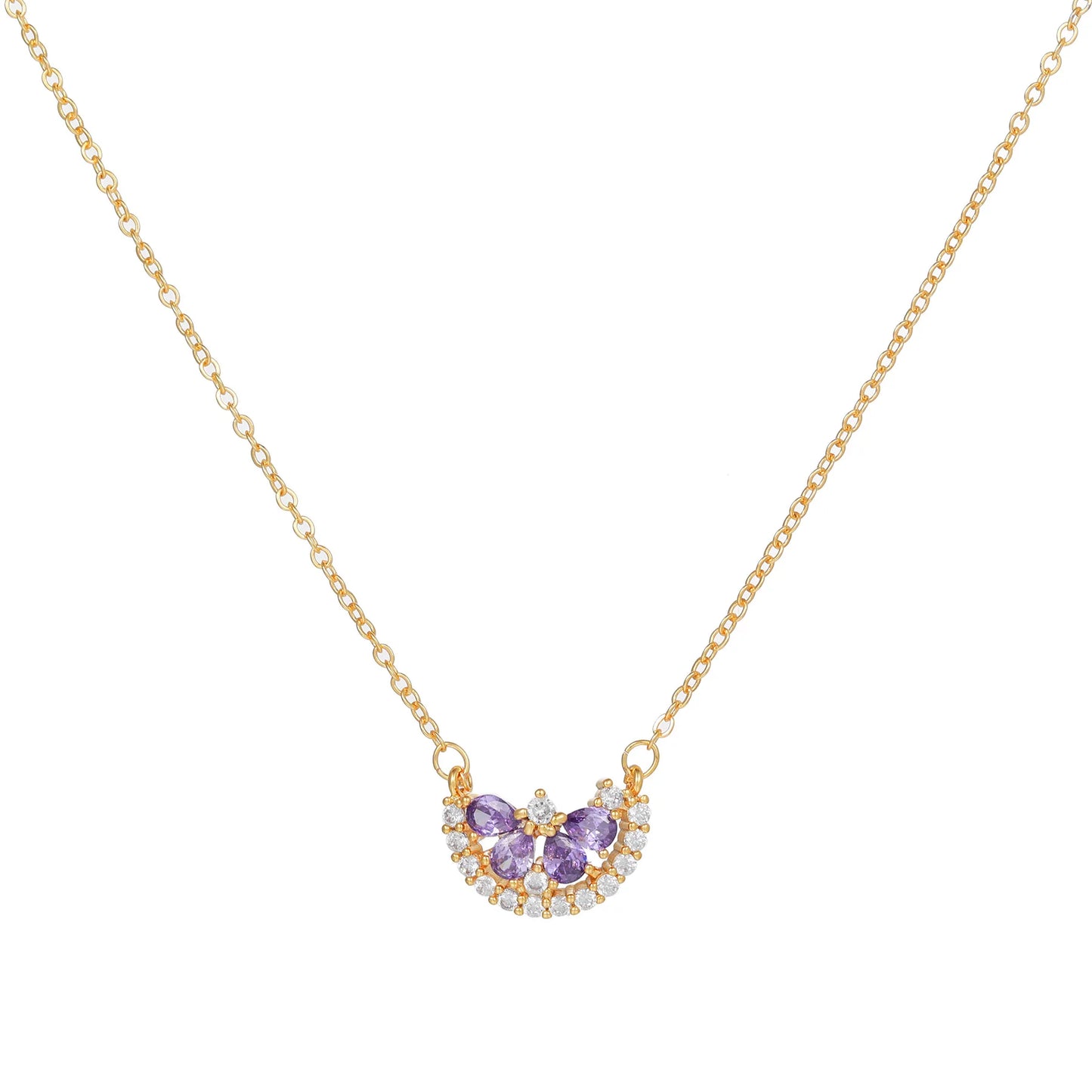 Collier pendentif Pastèque