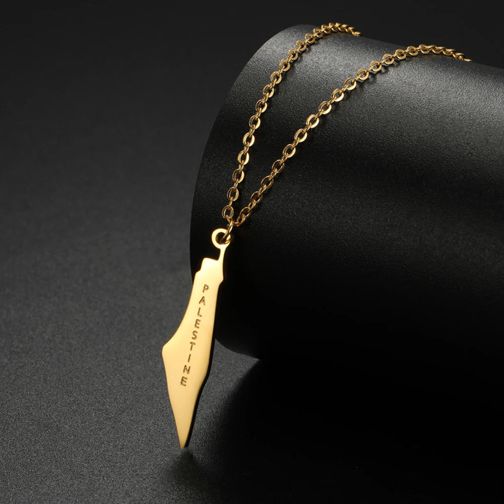Collier pendentif Palestine