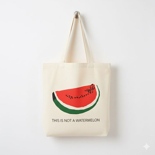 Tote bag "This Is Not A Watermelon"