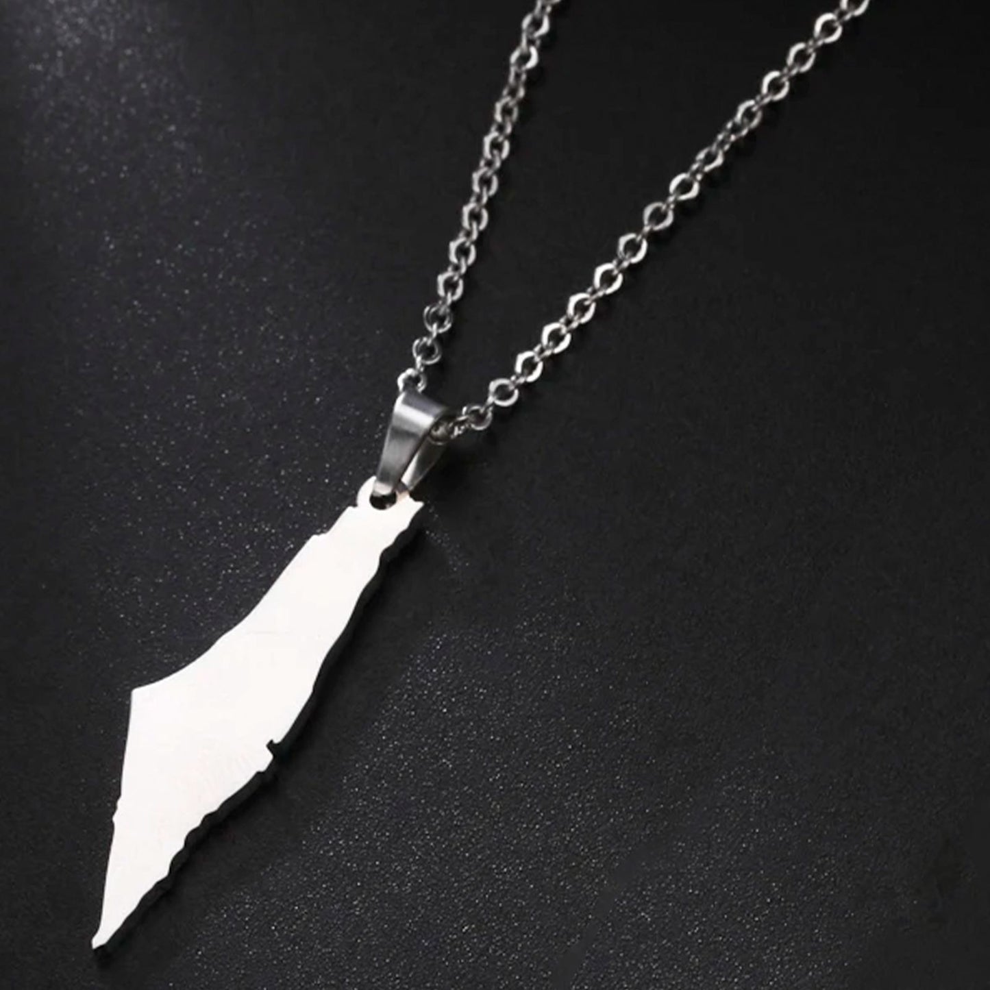 Collier carte Palestine