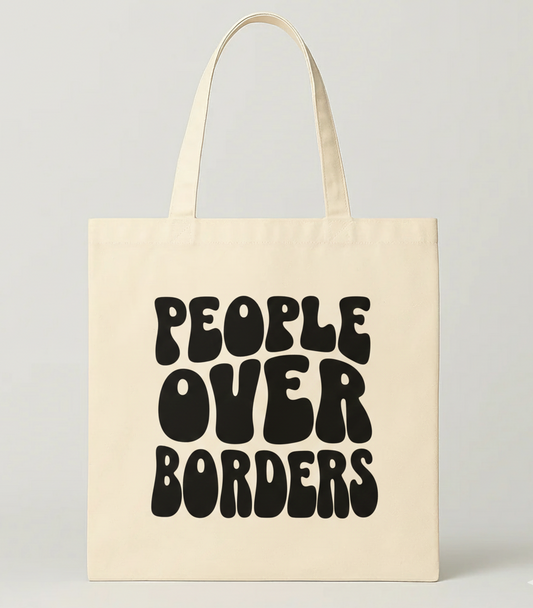 Tote Bag “People Over Borders”