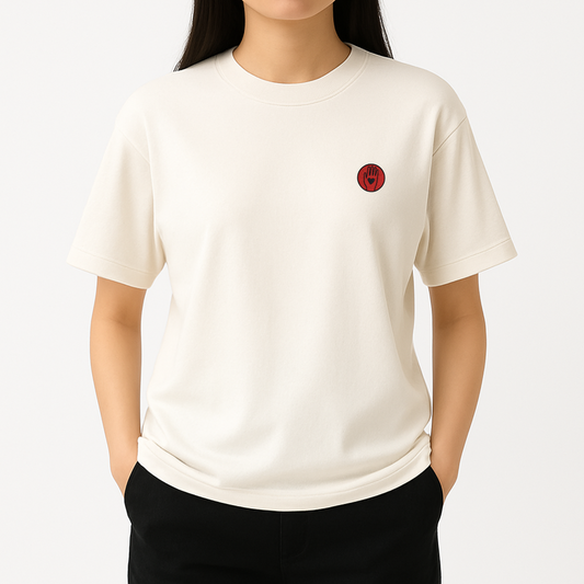 T-shirt oversize Brodé CeaseFire in Palestine - Prévente